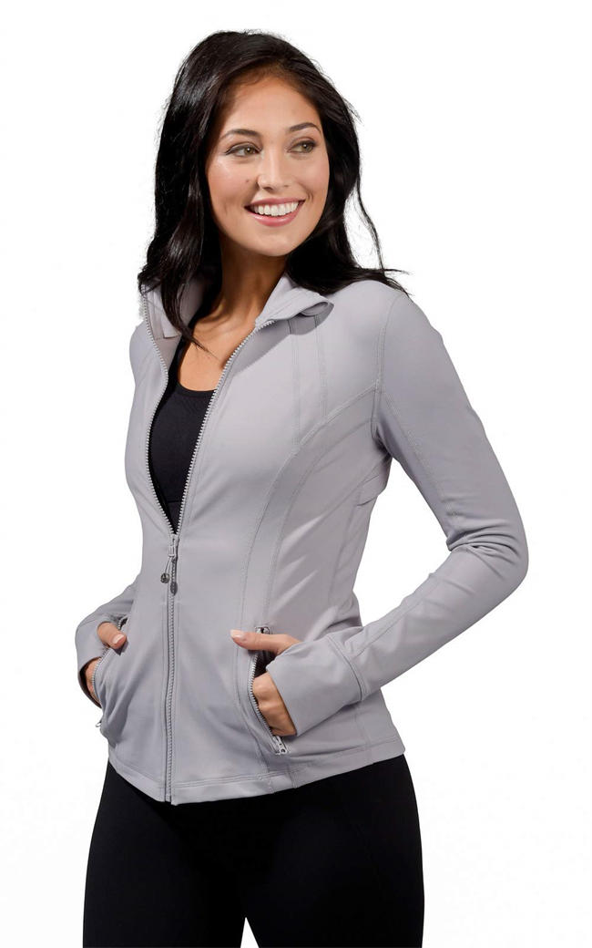 Women Lightweight Full Zip Running Track Jacket