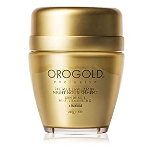 Orogold Exclusive 24K Multi-Vitamin Night Nourishment Cream - 1 oz / 30 g